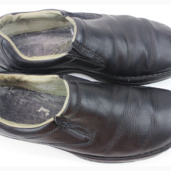 Men's MERRELL Casual Shoes Black Leather Size 11.5 - Picture 16 of 16